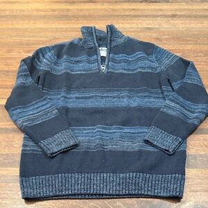 Urban Pipeline Men's Blue and Gray Zip-Up Sweater